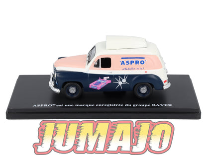 TDF4 Voiture Tour De France 1/43 HACHETTE : RENAULT Colorale ASPRO