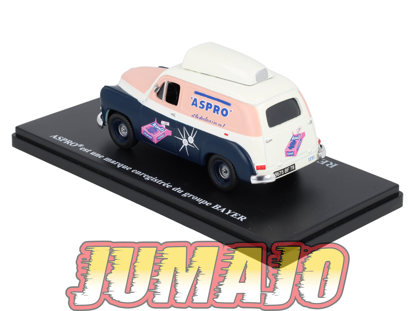 TDF4 Voiture Tour De France 1/43 HACHETTE : RENAULT Colorale ASPRO