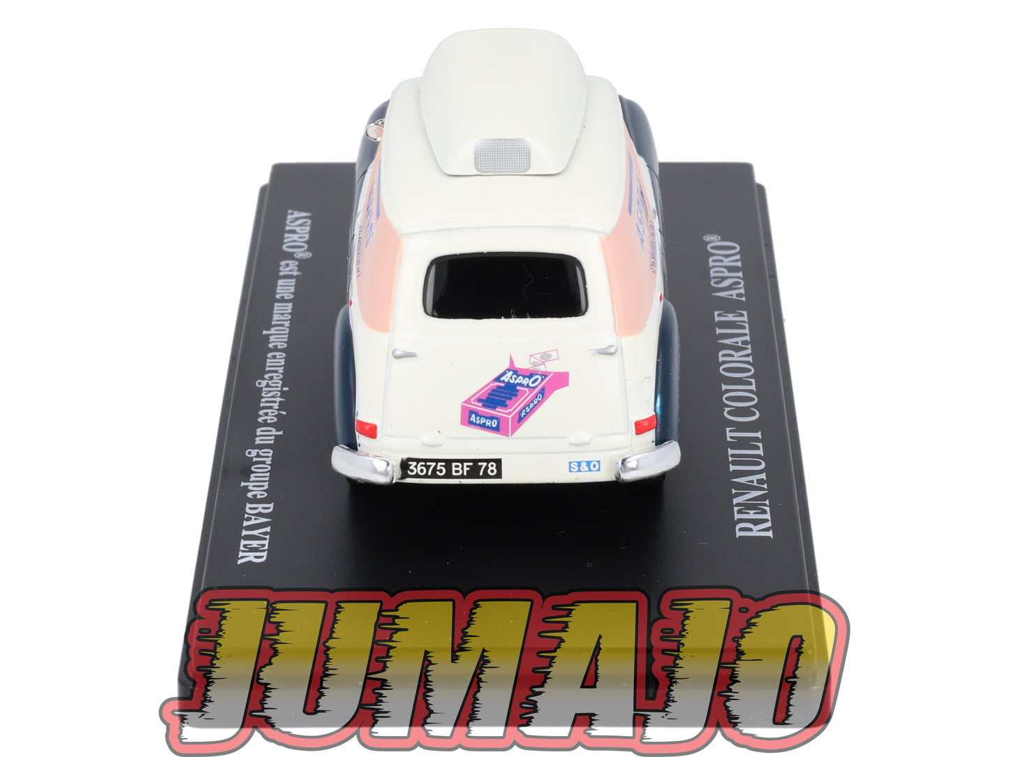 TDF4 Voiture Tour De France 1/43 HACHETTE : RENAULT Colorale ASPRO