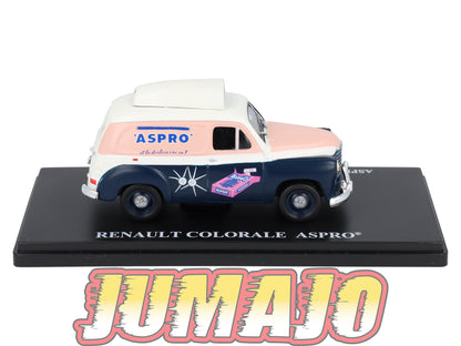 TDF4 Voiture Tour De France 1/43 HACHETTE : RENAULT Colorale ASPRO
