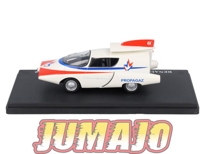 TDF51 Voiture Tour De France 1/43 HACHETTE : RENAULT Floride La fusée Propagaz
