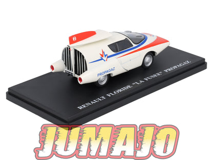 TDF51 Voiture Tour De France 1/43 HACHETTE : RENAULT Floride La fusée Propagaz