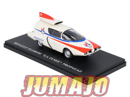 TDF51 Voiture Tour De France 1/43 HACHETTE : RENAULT Floride La fusée Propagaz