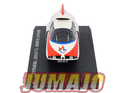 TDF51 Voiture Tour De France 1/43 HACHETTE : RENAULT Floride La fusée Propagaz