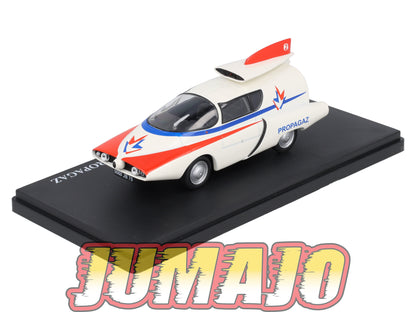 TDF51 Voiture Tour De France 1/43 HACHETTE : RENAULT Floride La fusée Propagaz