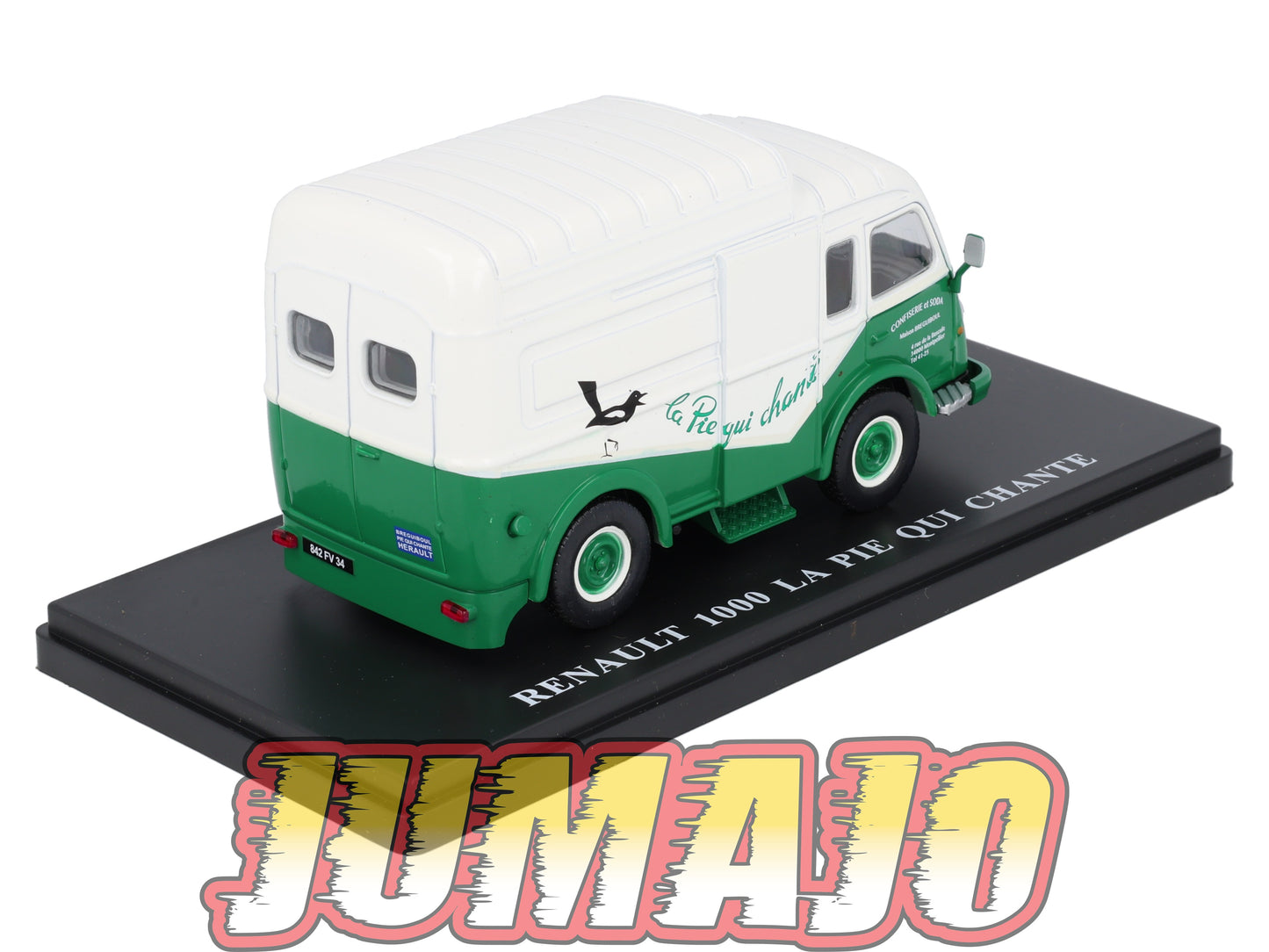 TDF52 Voiture Tour De France 1/43 HACHETTE : RENAULT 1000 La pie qui chante