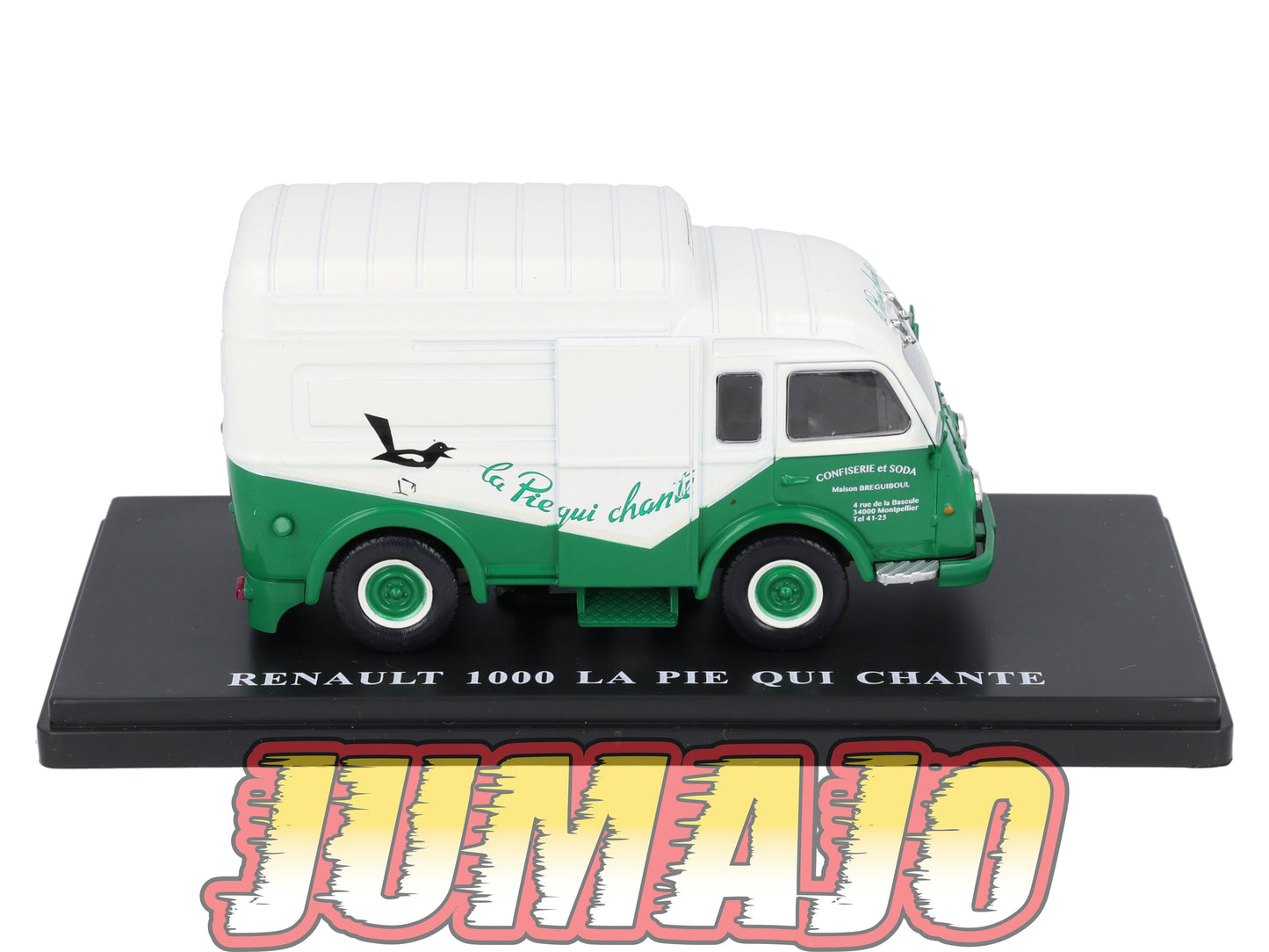 TDF52 Voiture Tour De France 1/43 HACHETTE : RENAULT 1000 La pie qui chante