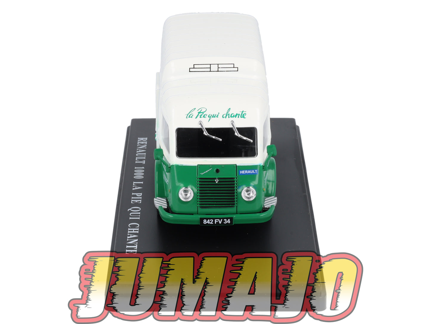 TDF52 Voiture Tour De France 1/43 HACHETTE : RENAULT 1000 La pie qui chante