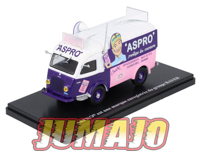 TDF58 Voiture Tour De France 1/43 HACHETTE : RENAULT 1000 Kg ASPRO