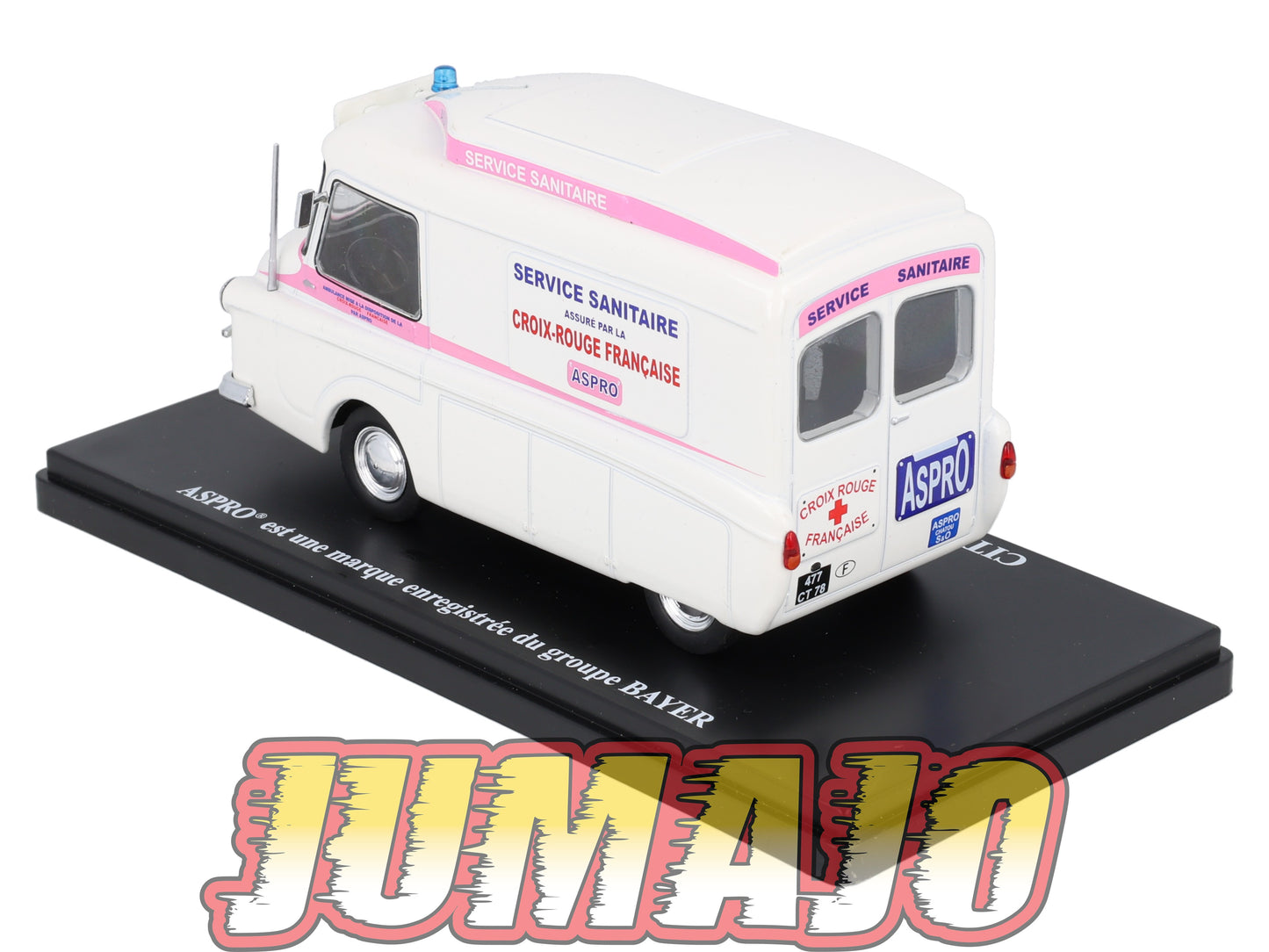 TDF60 Voiture Tour De France 1/43 HACHETTE : CITROEN HY Le Bastard ASPRO