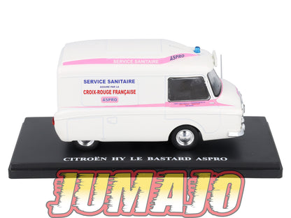 TDF60 Voiture Tour De France 1/43 HACHETTE : CITROEN HY Le Bastard ASPRO