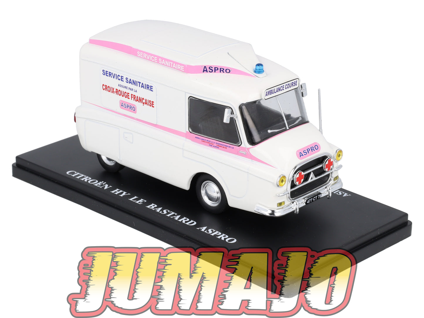 TDF60 Voiture Tour De France 1/43 HACHETTE : CITROEN HY Le Bastard ASPRO