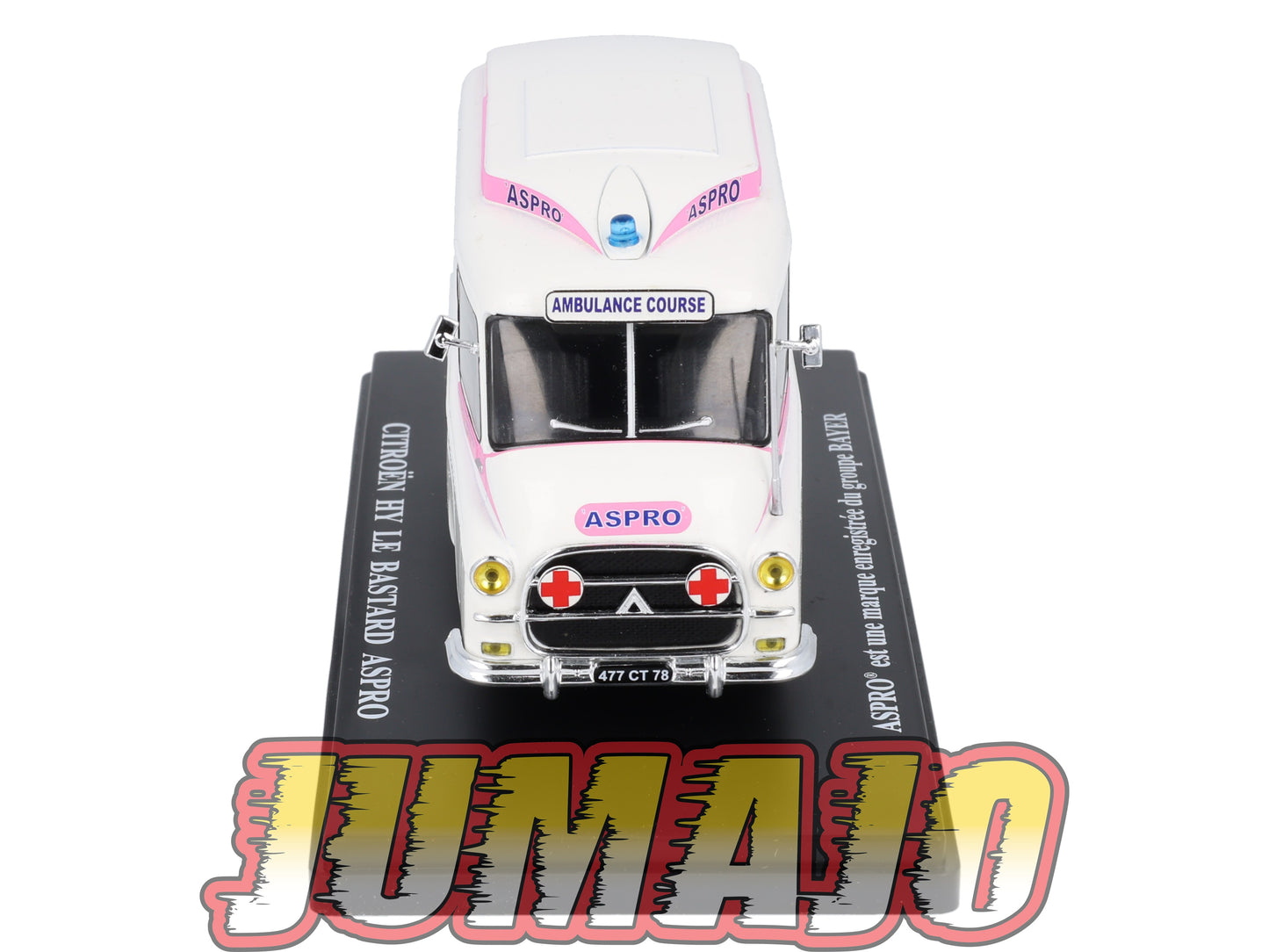 TDF60 Voiture Tour De France 1/43 HACHETTE : CITROEN HY Le Bastard ASPRO