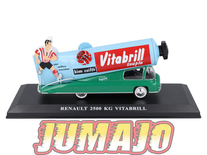 TDF61 Voiture Tour De France 1/43 HACHETTE : RENAULT 2500 Kg Vitabrill