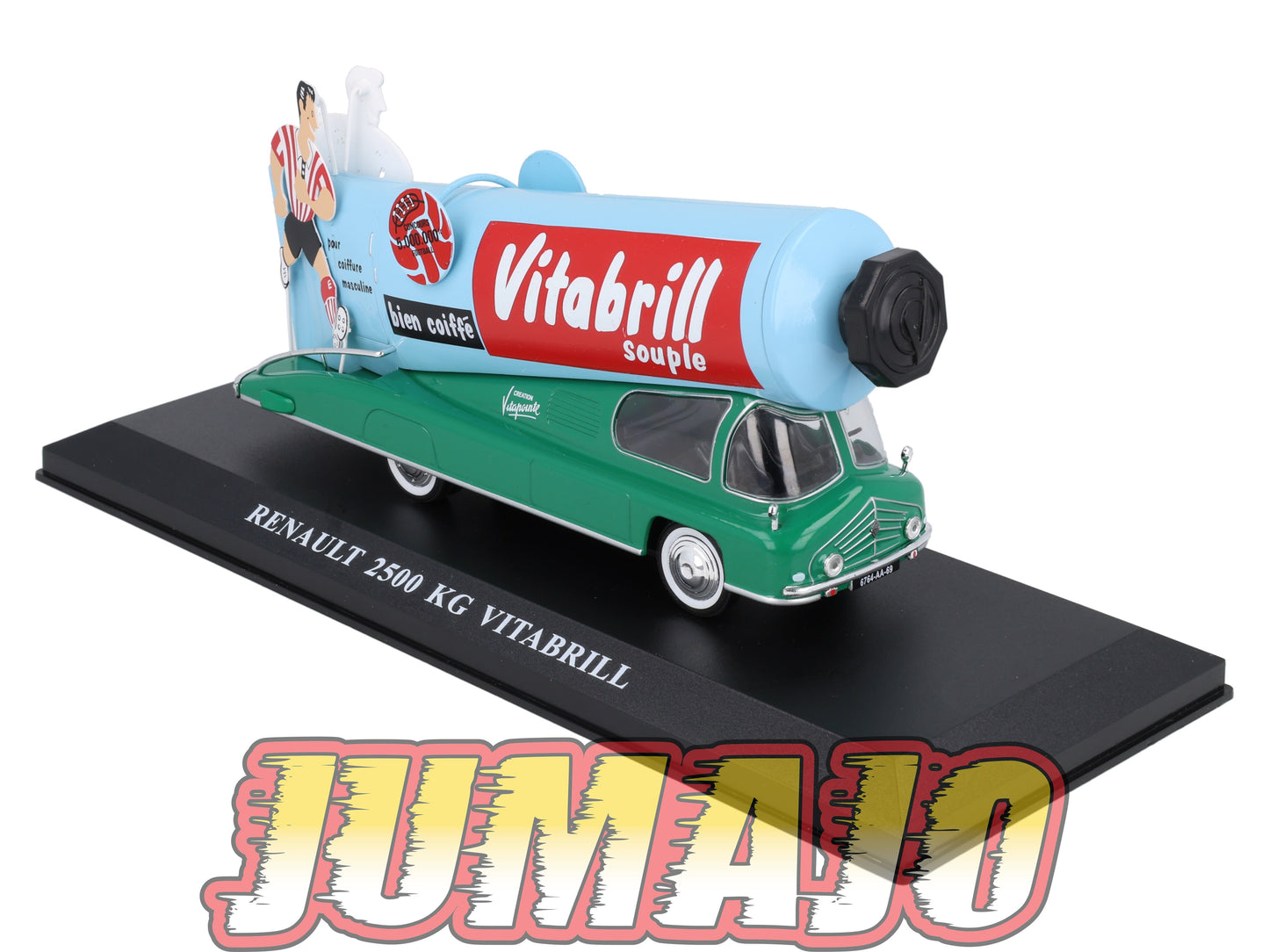 TDF61 Voiture Tour De France 1/43 HACHETTE : RENAULT 2500 Kg Vitabrill