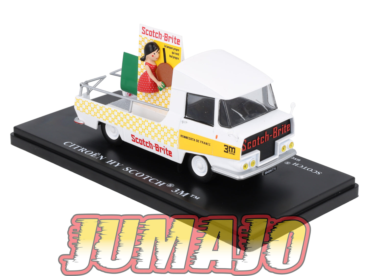 TDF64 Voiture Tour De France 1/43 HACHETTE : CITROEN HY Scotch 3M