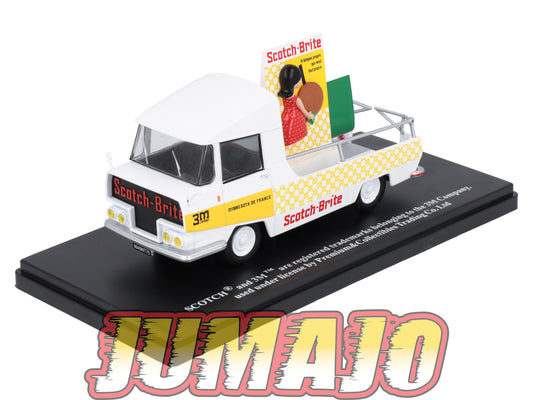 TDF64 Voiture Tour De France 1/43 HACHETTE : CITROEN HY Scotch 3M