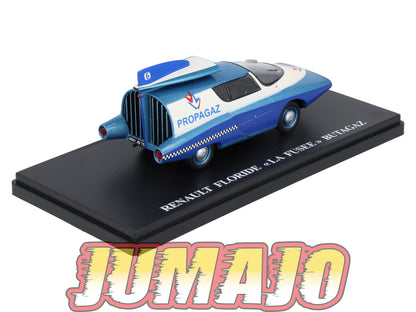 TDF65 Voiture Tour De France 1/43 HACHETTE : RENAULT Floride La fusée BUTAGAZ Propagaz