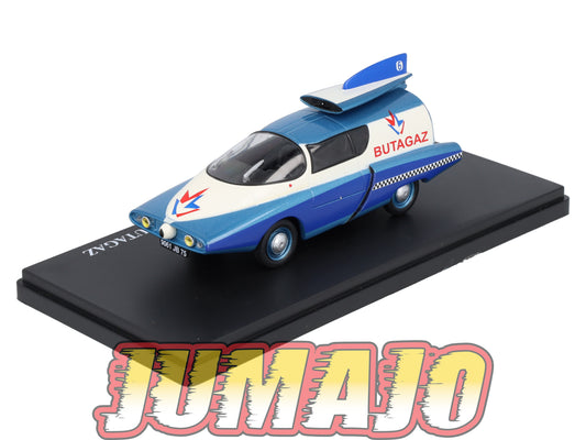 TDF65 Voiture Tour De France 1/43 HACHETTE : RENAULT Floride La fusée BUTAGAZ Propagaz