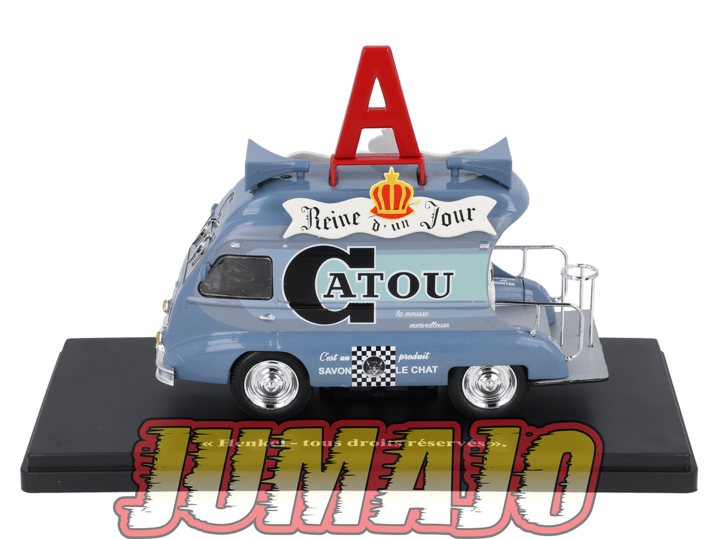 TDF66 Voiture Tour De France 1/43 HACHETTE : RENAULT 1000 Kg CATOU