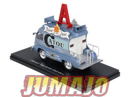 TDF66 Voiture Tour De France 1/43 HACHETTE : RENAULT 1000 Kg CATOU