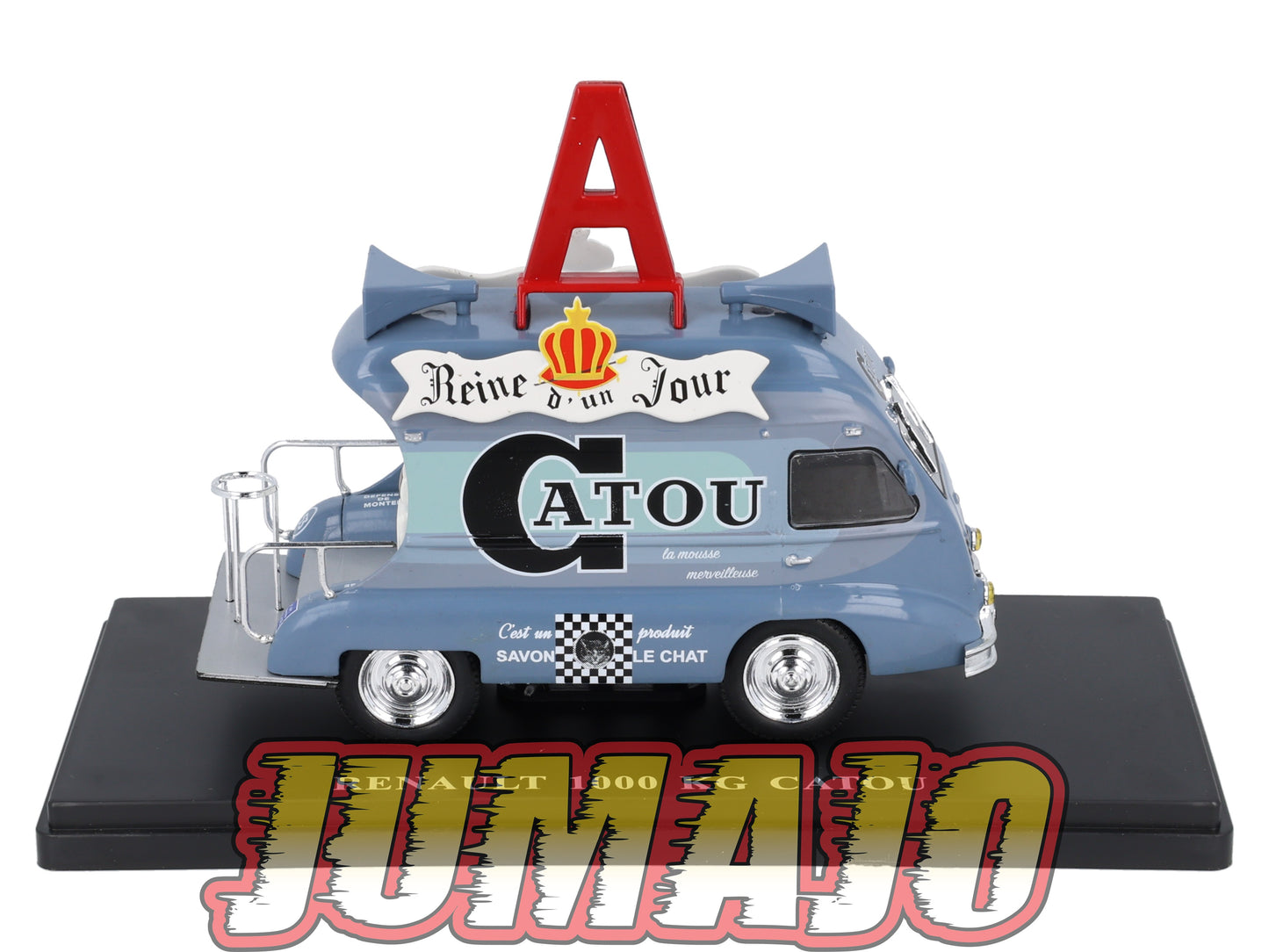 TDF66 Voiture Tour De France 1/43 HACHETTE : RENAULT 1000 Kg CATOU