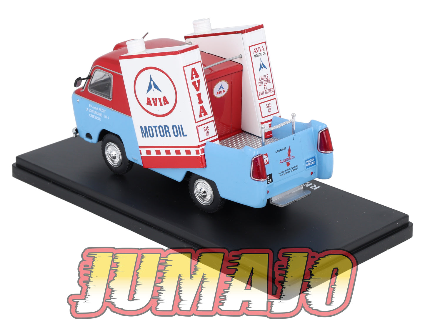 TDF68 Voiture Tour De France 1/43 HACHETTE : RENAULT 1400kg Avia