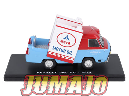 TDF68 Voiture Tour De France 1/43 HACHETTE : RENAULT 1400kg Avia