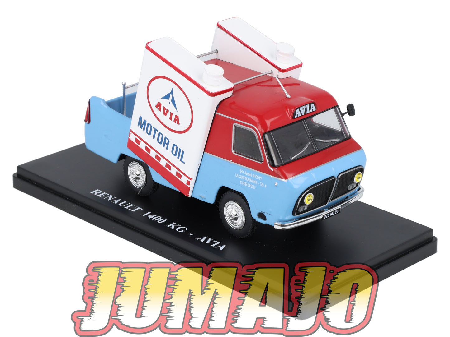 TDF68 Voiture Tour De France 1/43 HACHETTE : RENAULT 1400kg Avia