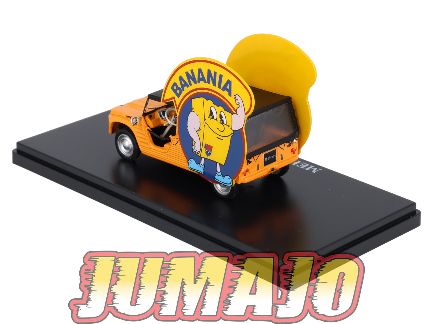 TDF6 Voiture Tour De France 1/43 HACHETTE : CITROEN Mehari Banania