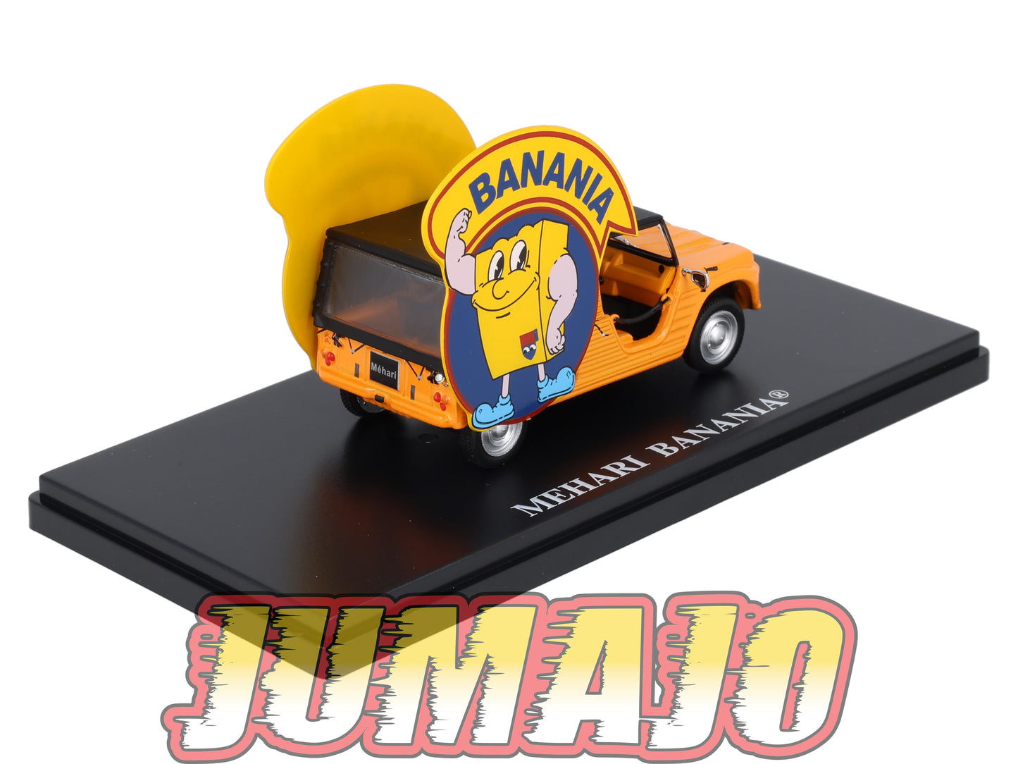 TDF6 Voiture Tour De France 1/43 HACHETTE : CITROEN Mehari Banania