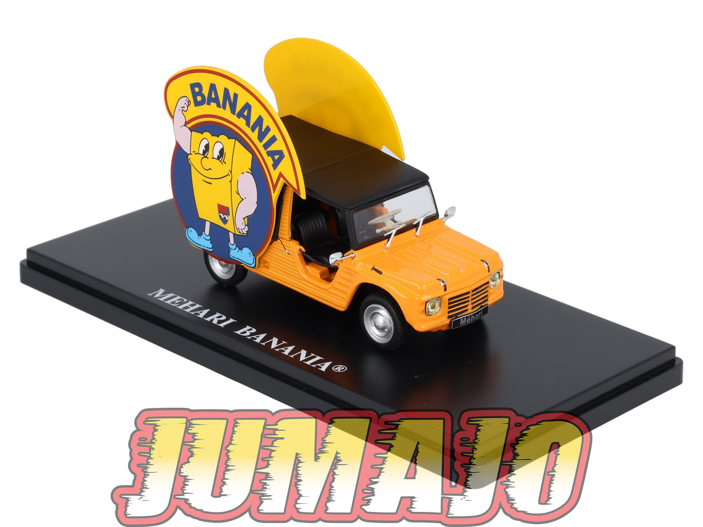 TDF6 Voiture Tour De France 1/43 HACHETTE : CITROEN Mehari Banania