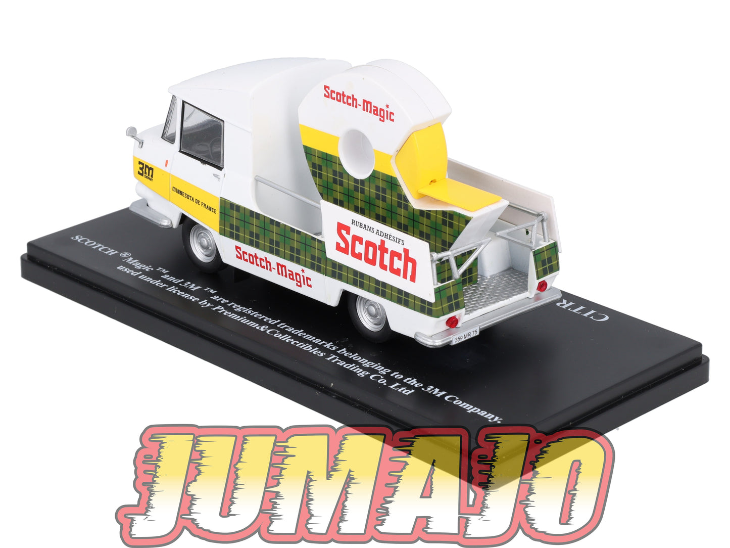 TDF70 Voiture Tour De France 1/43 HACHETTE : CITROEN HY Scotch Magic 3M