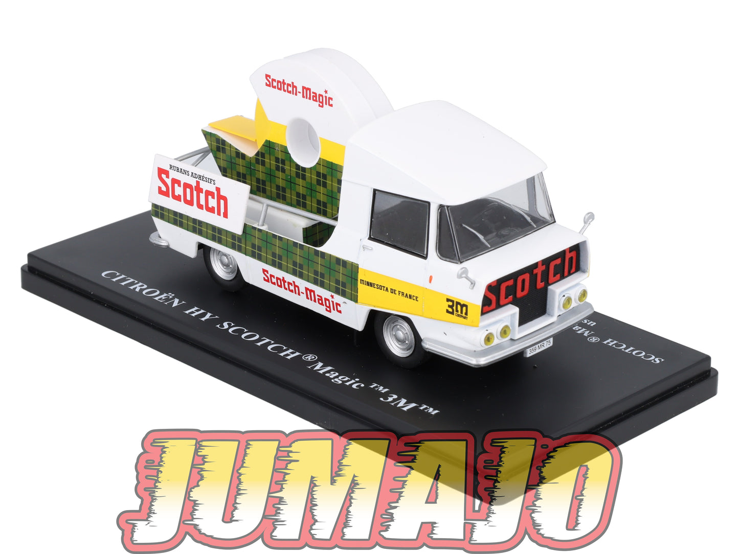 TDF70 Voiture Tour De France 1/43 HACHETTE : CITROEN HY Scotch Magic 3M