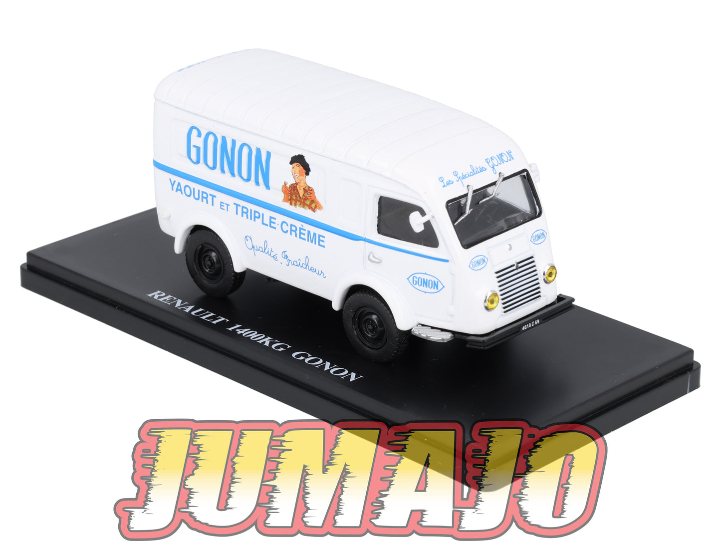 TDF71 Voiture Tour De France 1/43 HACHETTE : RENAULT 1400Kg Gonon
