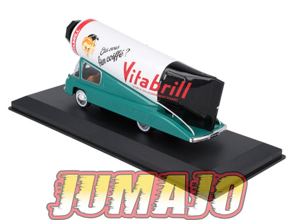 TDF86 Voiture Tour De France 1/43 HACHETTE : RENAULT 2500KG Vitabrill