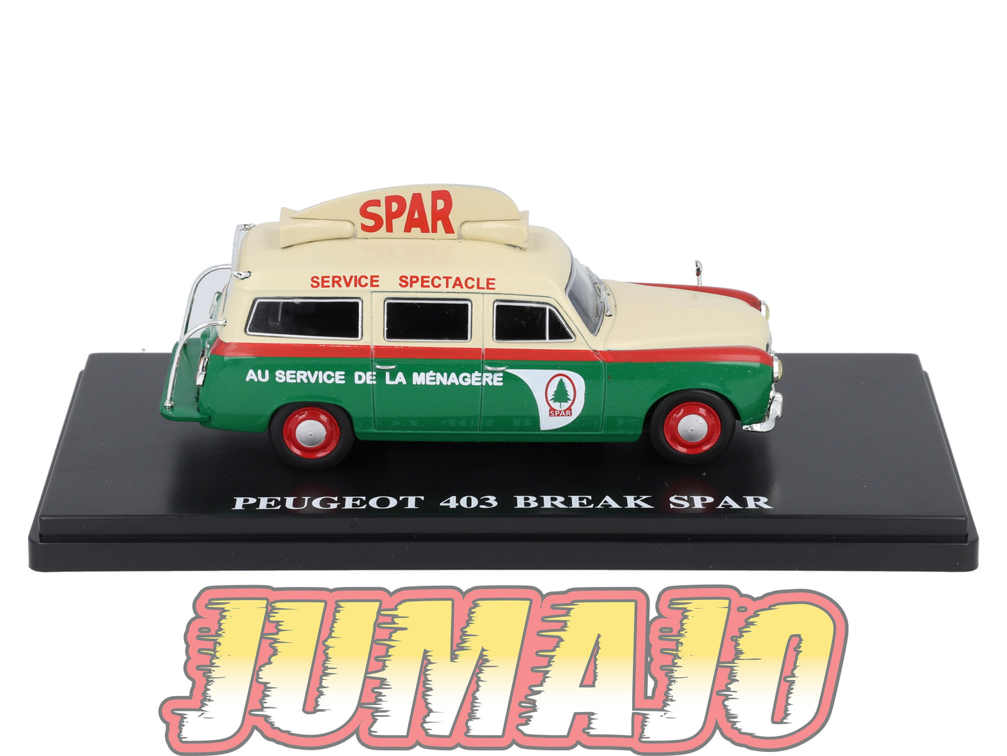 TDF9 Voiture Tour De France 1/43 HACHETTE : PEUGEOT 403 Break SPAR