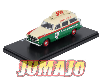TDF9 Voiture Tour De France 1/43 HACHETTE : PEUGEOT 403 Break SPAR