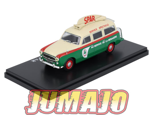TDF9 Voiture Tour De France 1/43 HACHETTE : PEUGEOT 403 Break SPAR