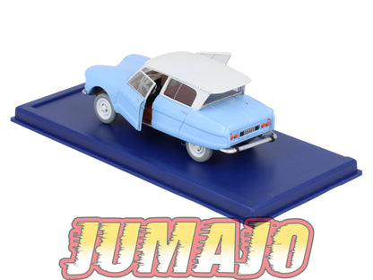 TIN14 Voiture 1/43 TINTIN atlas CITROËN AMI 6 Les Bijoux De La Castafiore Années 60
