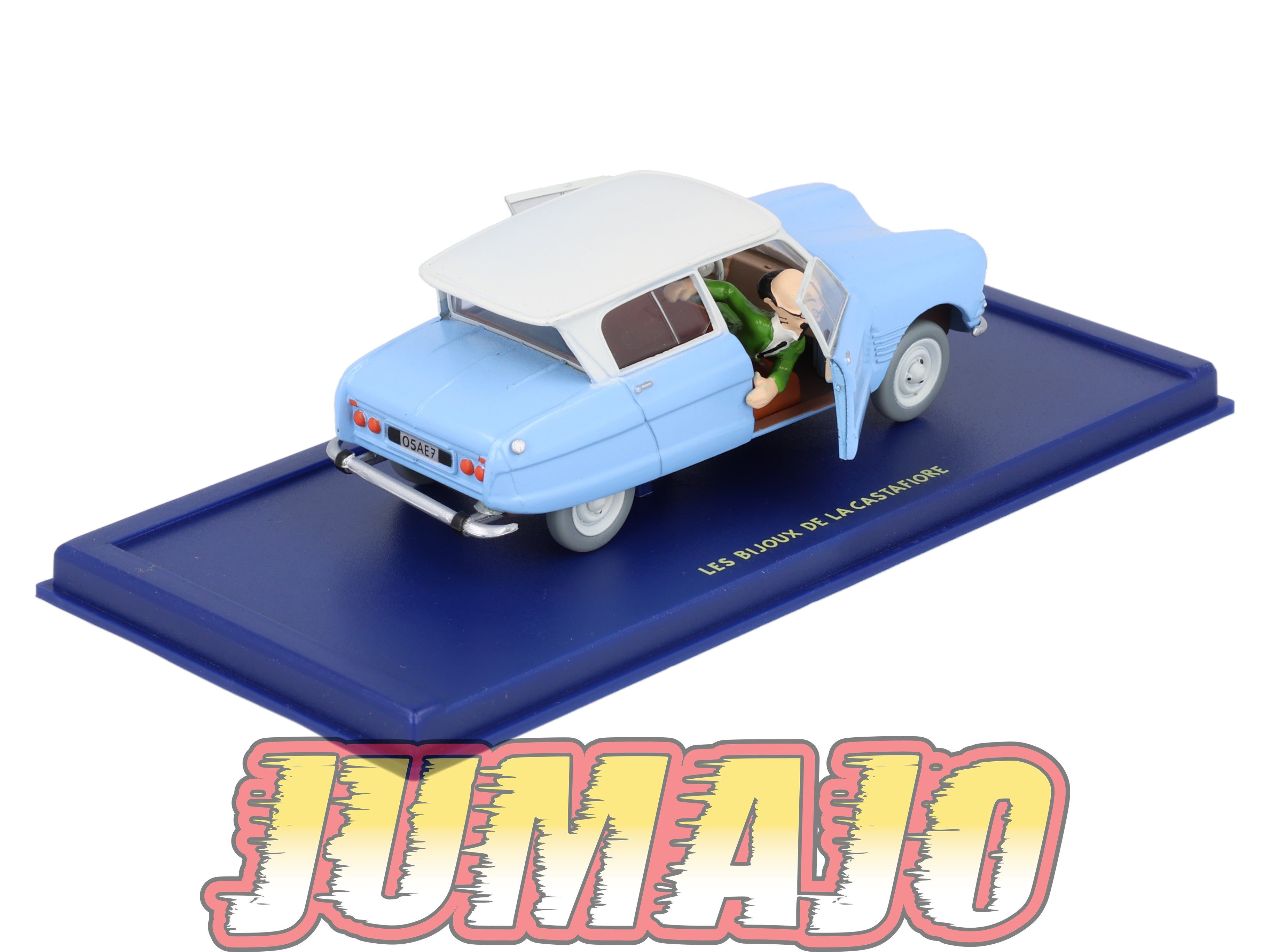 TIN14 Voiture 1/43 TINTIN atlas CITROËN AMI 6 Les Bijoux De La