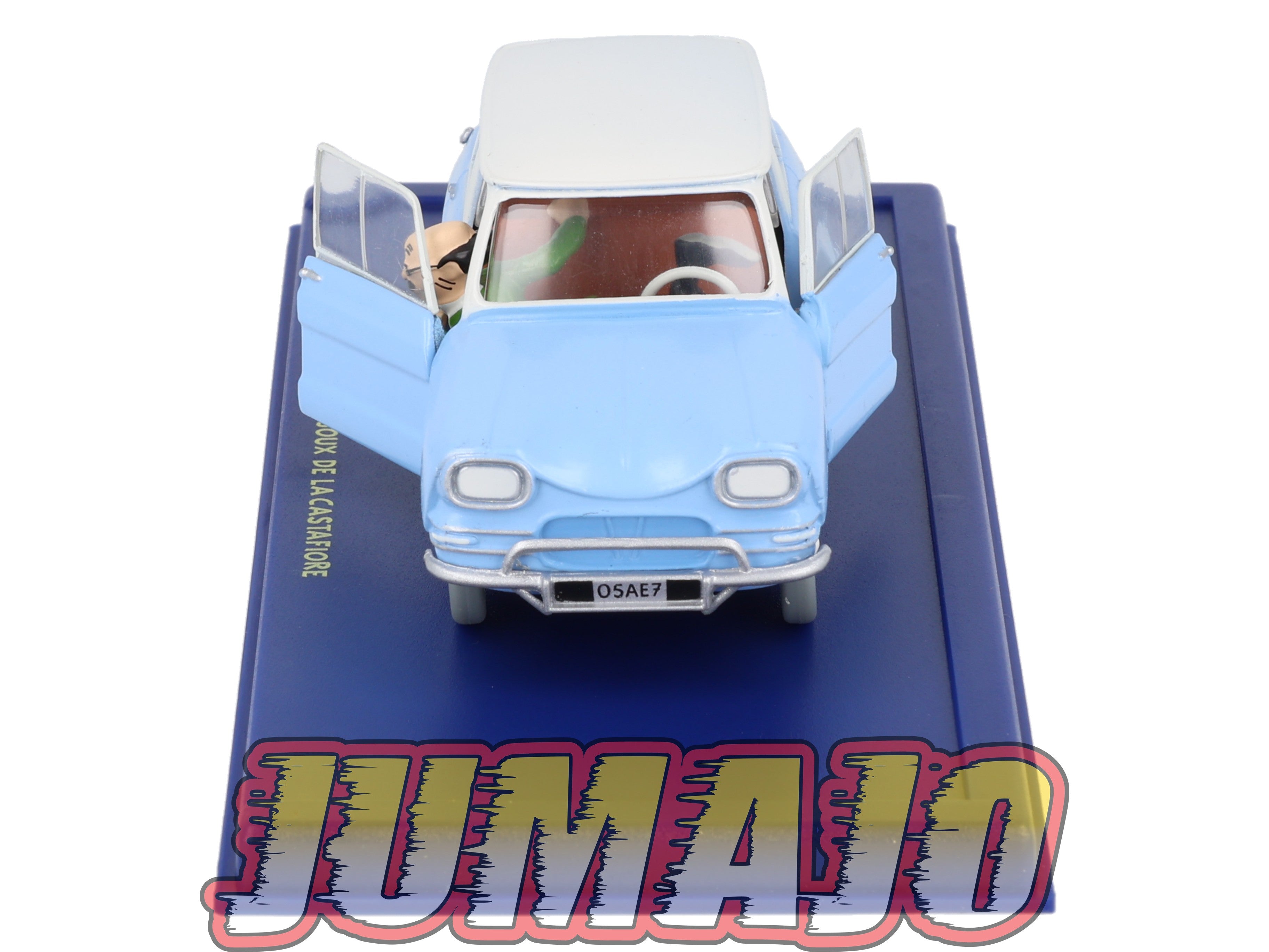 TIN14 Voiture 1/43 TINTIN atlas CITROËN AMI 6 Les Bijoux De La