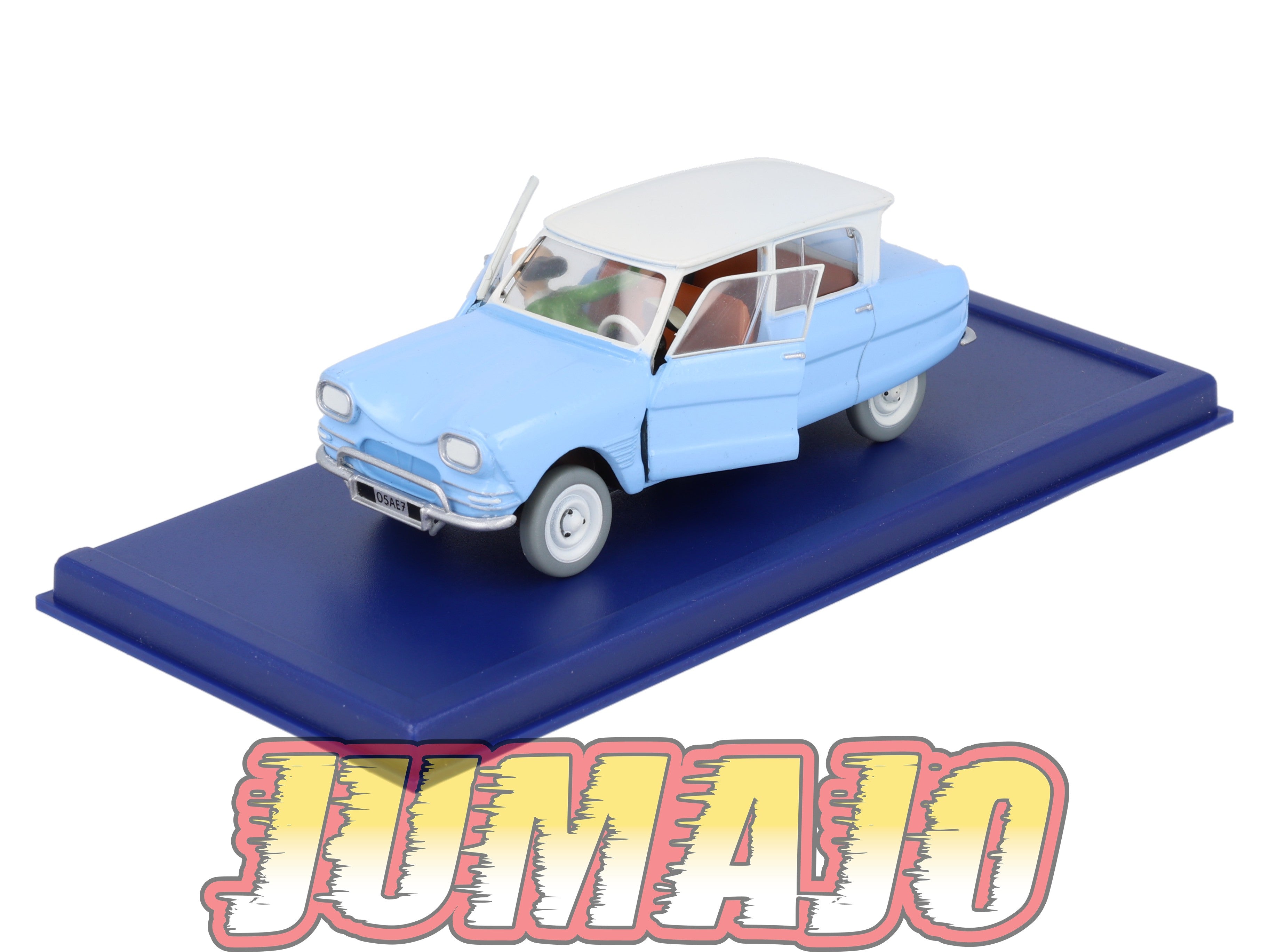 TIN14 Voiture 1/43 TINTIN atlas CITROËN AMI 6 Les Bijoux De La