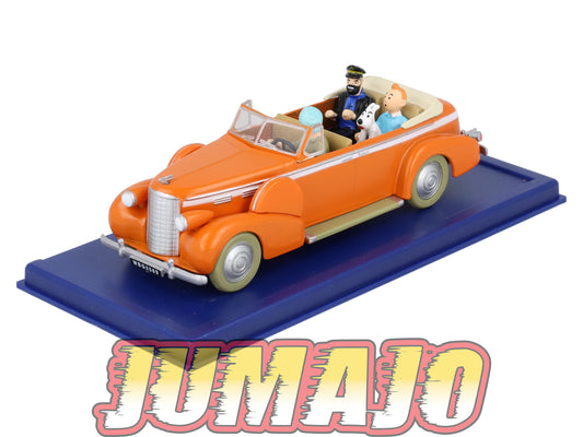 TIN15 Voiture 1/43 TINTIN atlas CADILLAC Fleetwood Tintin Au Tibet 1938