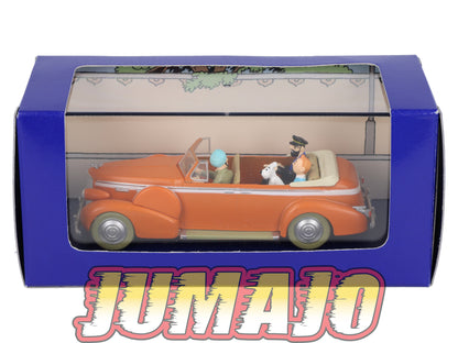 TIN15 Voiture 1/43 TINTIN atlas CADILLAC Fleetwood Tintin Au Tibet 1938