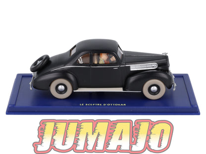 TIN18 Voiture 1/43 TINTIN atlas PACKARD 12 Coupé Le Sceptre D'Ottokar 1939