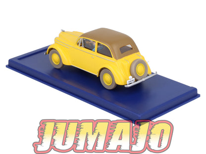 TIN19 Voiture 1/43 TINTIN atlas OPEL Olympia Cabriolet Le Sceptre D'Ottokar 1938