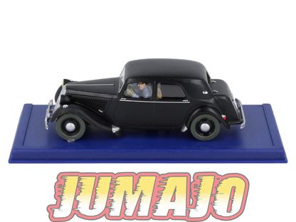 TIN22 Voiture 1/43 TINTIN atlas CITROËN 15/6 Affaire Tournesol 1952