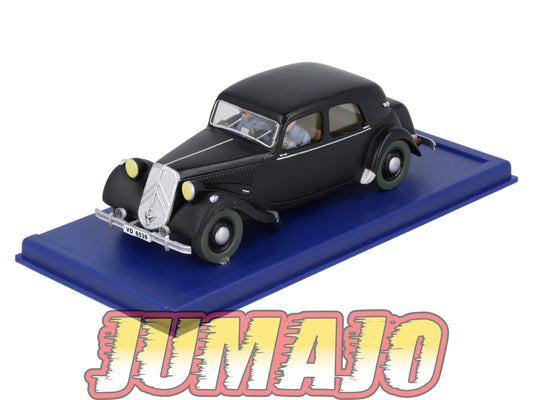 TIN22 Voiture 1/43 TINTIN atlas CITROËN 15/6 Affaire Tournesol 1952