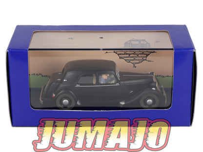 TIN22 Voiture 1/43 TINTIN atlas CITROËN 15/6 Affaire Tournesol 1952